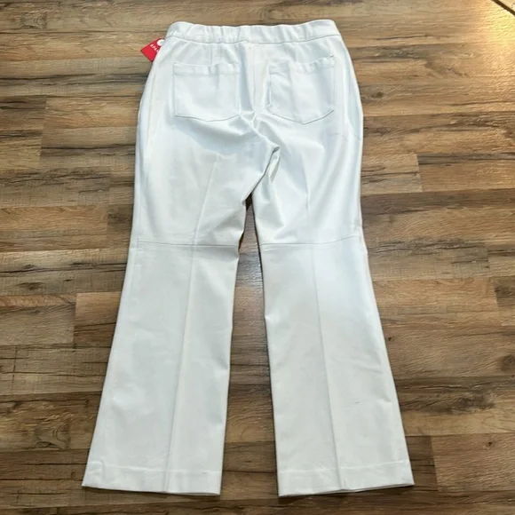 SPANX WOMENS KICK FLARE PANT SIZE LARGE TALL WHITE NEW - Picture 2 of 12